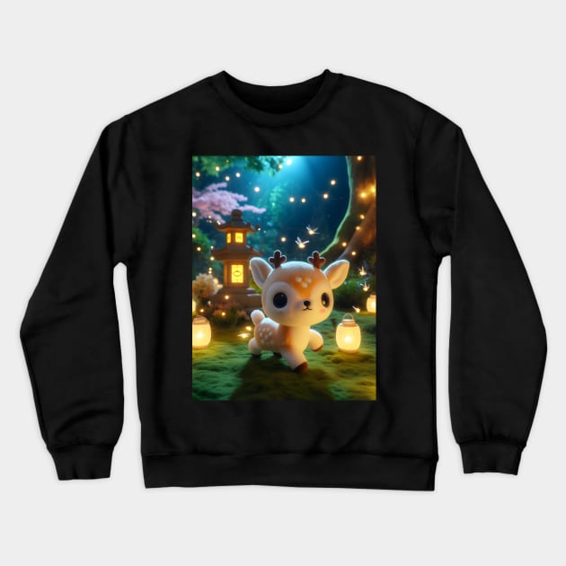 Discover Adorable Baby Cartoon Designs for Your Little Ones - Cute, Tender, and Playful Infant Illustrations! Crewneck Sweatshirt by insaneLEDP